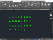 Denah dan Gambar CAD Furnitur Lengkap_Koleksi Pohon (Tampak-2)