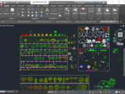 Denah dan Gambar CAD Furnitur Lengkap_Koleksi Pohon 2D