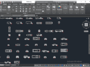 Denah dan Gambar CAD Furnitur Lengkap_Mobil