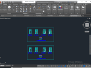 Denah dan Gambar CAD Detail Kamar Mandi