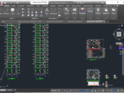 Denah dan Gambar CAD Hotel _Denah View LOT 100