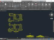 Denah dan Gambar CAD Hotel _Denah Tam Pak Tuk 3D