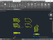 Denah dan Gambar CAD Pusat Hiburan_Denah Baru Spa