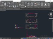 Denah dan Gambar CAD Pusat Hiburan_Denah dan Fasad_AutoCAD 2007