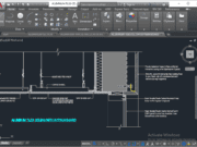 Denah dan Gambar CAD Arsitek _ Architektural ALUMINUM TILES CEILING WITH GYPSUM BOARD
