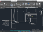 Denah dan Gambar CAD Arsitek _ Architektural CEILING WITH GYPSUM BOARD BULK HEAD DETAIL-ALUMINUM TILES
