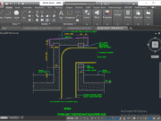 Denah dan Gambar CAD Arsitek _ Architektural DETAIL ROOF – UPPER ROOF