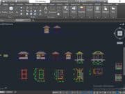 Gambar AutoCad Bangunan Paprik_Pos Jaga