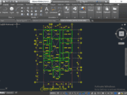 Denah dan Gambar CAD Desain Rumah Tinggal 2 Lantai _Gambar Kerja Rumah Tinggal_Denah Pembalokan Lantai Atas