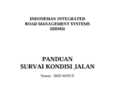 PANDUAN SURVAI KONDISI JALAN