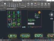 Gambar AutoCad Bangunan Paprik_Pos Jaga 2