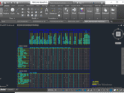Denah dan Gambar CAD Desain Rumah Tinggal 2 Lantai _Gambar Kerja Rumah Tinggal_Rencana Bahan Material