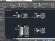 Denah dan Gambar CAD Desain Panel