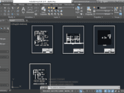Denah dan Gambar CAD Desain Perumahan 2 Lantai Diseno