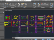 Denah dan Gambar CAD Denah Sekolah SMP 1 Cibinong