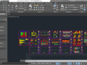 Denah dan Gambar CAD Denah Sekolah SMP 2 Agrabinta