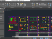 Denah dan Gambar CAD Denah Sekolah SMP 2 Cijati