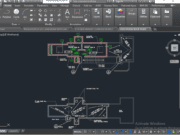 Denah dan Gambar CAD Arsitek _ Architektural PENTHOUSE ROOF PLAN