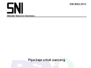SNI 8052:2014 Pipa Baja untuk Pancang