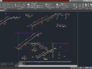Denah dan Gambar CAD Arsitek Detail Tangga_DETAIL PEMBESIAN TANGGA-2