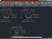 Denah dan Gambar CAD Arsitek Gambar Kerja Rumah Tinggal 2LT_DETAIL PONDASI BATU KALI