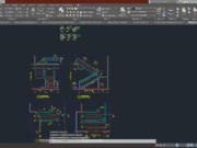 Denah dan Gambar CAD Arsitek Gambar Kerja Rumah Tinggal 2LT_DETAIL TANGGA