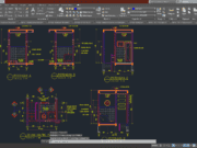 Denah dan Gambar CAD Arsitek Gambar Kerja Rumah Tinggal 2LT_DETAIL TOILET KM-PEMBANTU