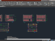 Denah dan Gambar CAD Arsitek Detail Atap_Detail Pantry