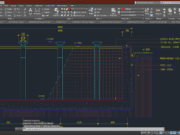 Denah dan Gambar CAD Arsitek Detail Atap_Detail Pond