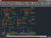 Denah dan Gambar CAD Arsitek Detail Pondasi_Detail Pondasi dan Sloof