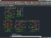 Denah dan Gambar CAD Arsitek Detail Tangga_Detail Tangga-4