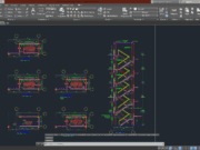 Denah dan Gambar CAD Arsitek Detail Tangga_Detail Tangga service-1