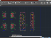 Denah dan Gambar CAD Arsitek Detail Tangga_Detail Tangga service-4
