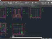 Denah dan Gambar CAD Arsitek Detail Toilet_Detail Toilet