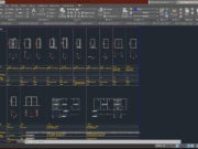 Denah dan Gambar CAD Arsitek Detail Pintu_Kusen Aluminium-7
