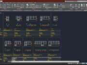 Denah dan Gambar CAD Arsitek Detail Pintu_Kusen Aluminium-5