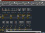 Denah dan Gambar CAD Arsitek Detail Pintu_Kusen Aluminium-8