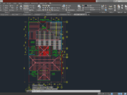 Denah dan Gambar CAD Arsitek Gambar Kerja Rumah Tinggal 2LT_RENCANA ATAP