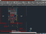 Denah dan Gambar CAD Arsitek Gambar Kerja Rumah Tinggal 2LT_SITE PLAN