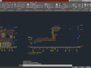Denah dan Gambar CAD Arsitek Gambar Kerja Rumah Tinggal 2LT_TAMPAK DEPAN & SAMPING