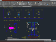 Denah dan Gambar CAD Arsitek Detail Pondasi_Detail kolom & Pondasi Telapak