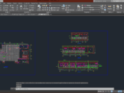 Denah dan Gambar CAD Arsitek Detail Atap_Detail Kitchen