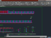 Denah dan Gambar CAD Arsitek Bangunan Paprik_Pagar