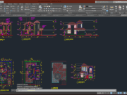 Denah dan Gambar CAD Arsitek Desain Rumah Tinggal_Perencanaan 10