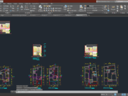 Denah dan Gambar CAD Arsitek Desain Rumah Tinggal_Perencanaan 3