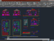 Denah dan Gambar CAD Arsitek Desain Rumah Tinggal_Perencanaan 8