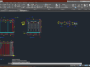 Denah dan Gambar CAD Arsitek Detail Atap_Detail Pergola