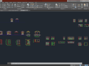 Denah dan Gambar CAD Arsitek Bangunan Paprik_POS JAGA