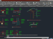 Denah dan Gambar CAD Arsitek Bangunan Paprik_Water Proofing detail