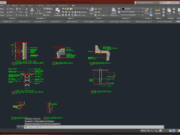 Denah dan Gambar CAD Arsitek Bangunan Paprik_Water Proofing detail-2